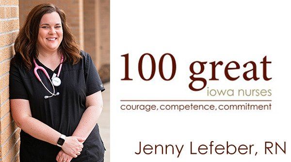 Great Nurse Award Jenny Lefeber